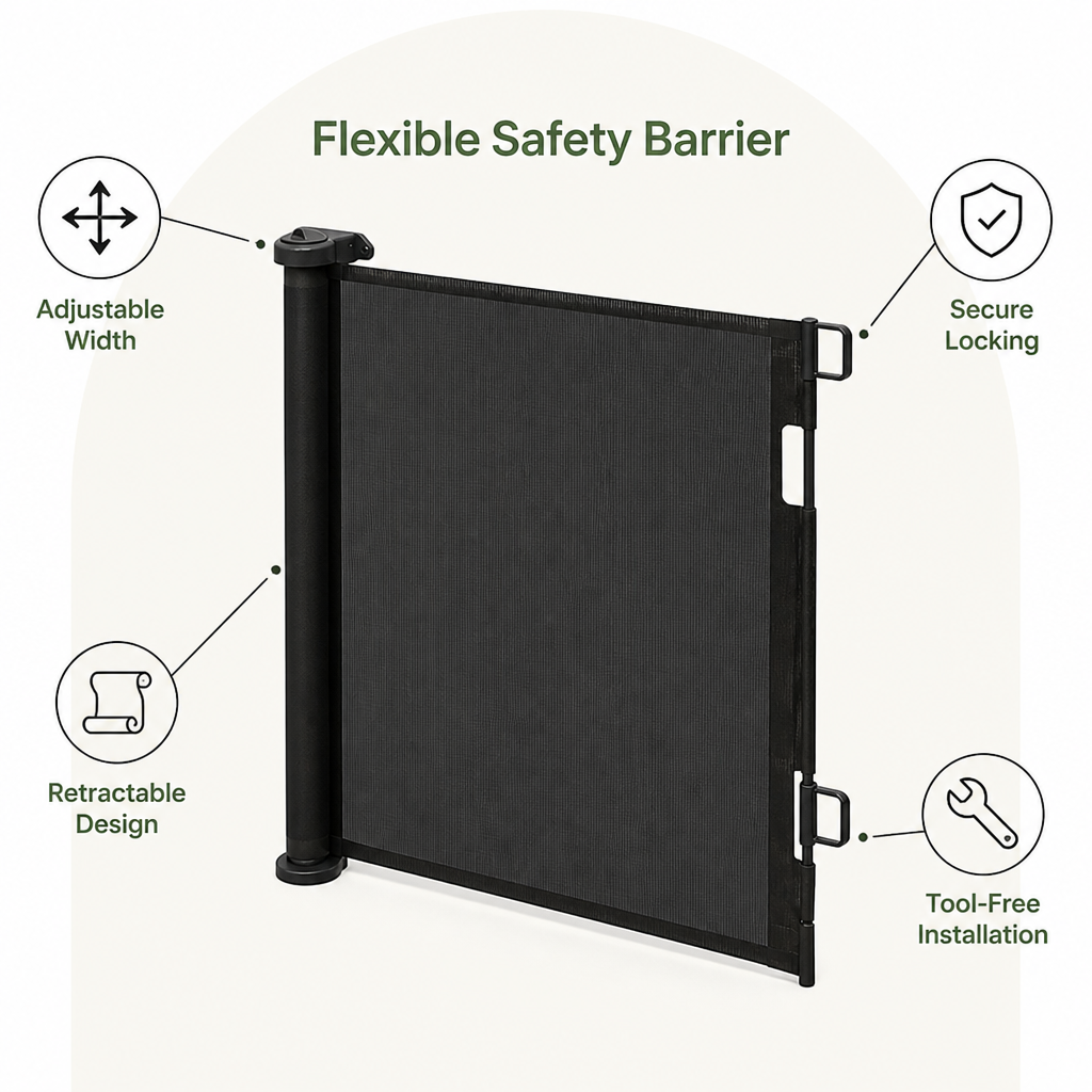 Ortekor Expandable Tool-Free Safety Gate