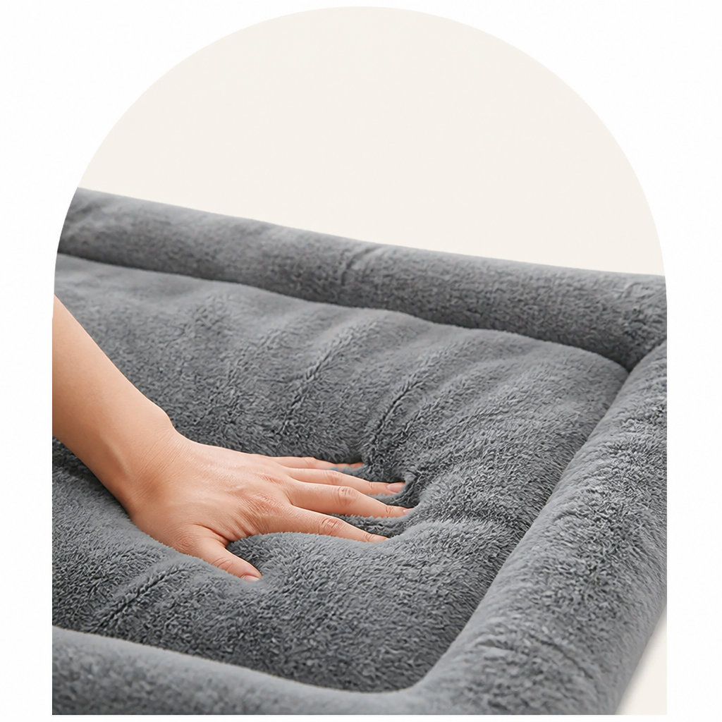 Ortekor Extra Large Thickened Plush Dog Bed