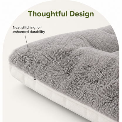 Ortekor Extra-Large Thickened Plush Dog Bed (Removable Washable Cover)