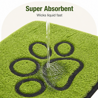 Ortekor Faux Grass Quick-Dry Waterproof Potty Mat