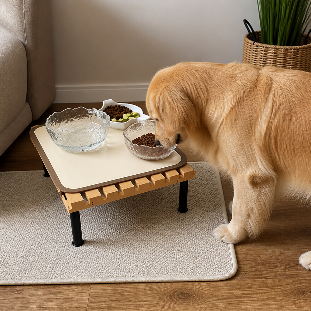 Ortekor Fixed-Height Ergonomic Plastic Feeding Stand