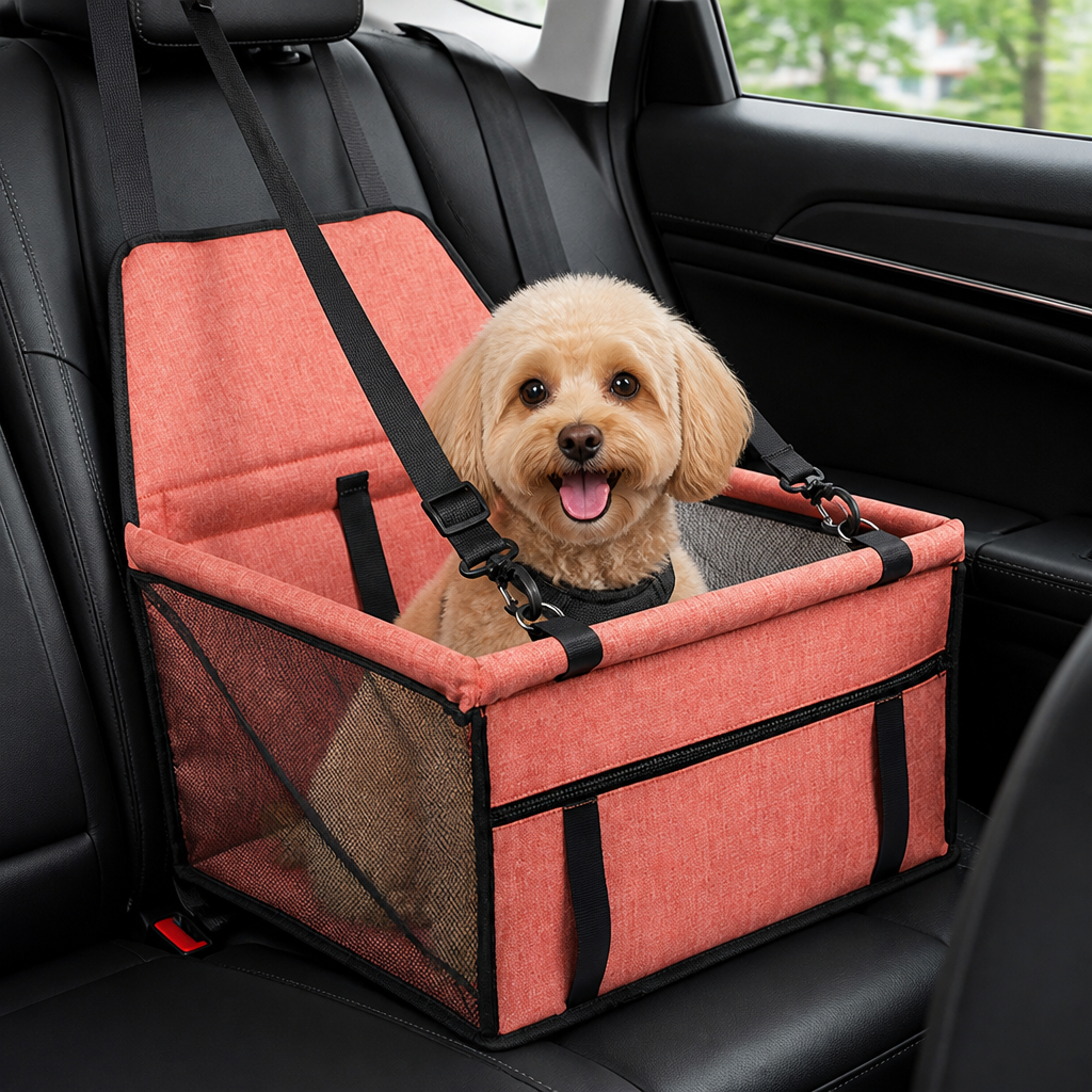 Ortekor Foldable Breathable Mesh Car Booster Seat