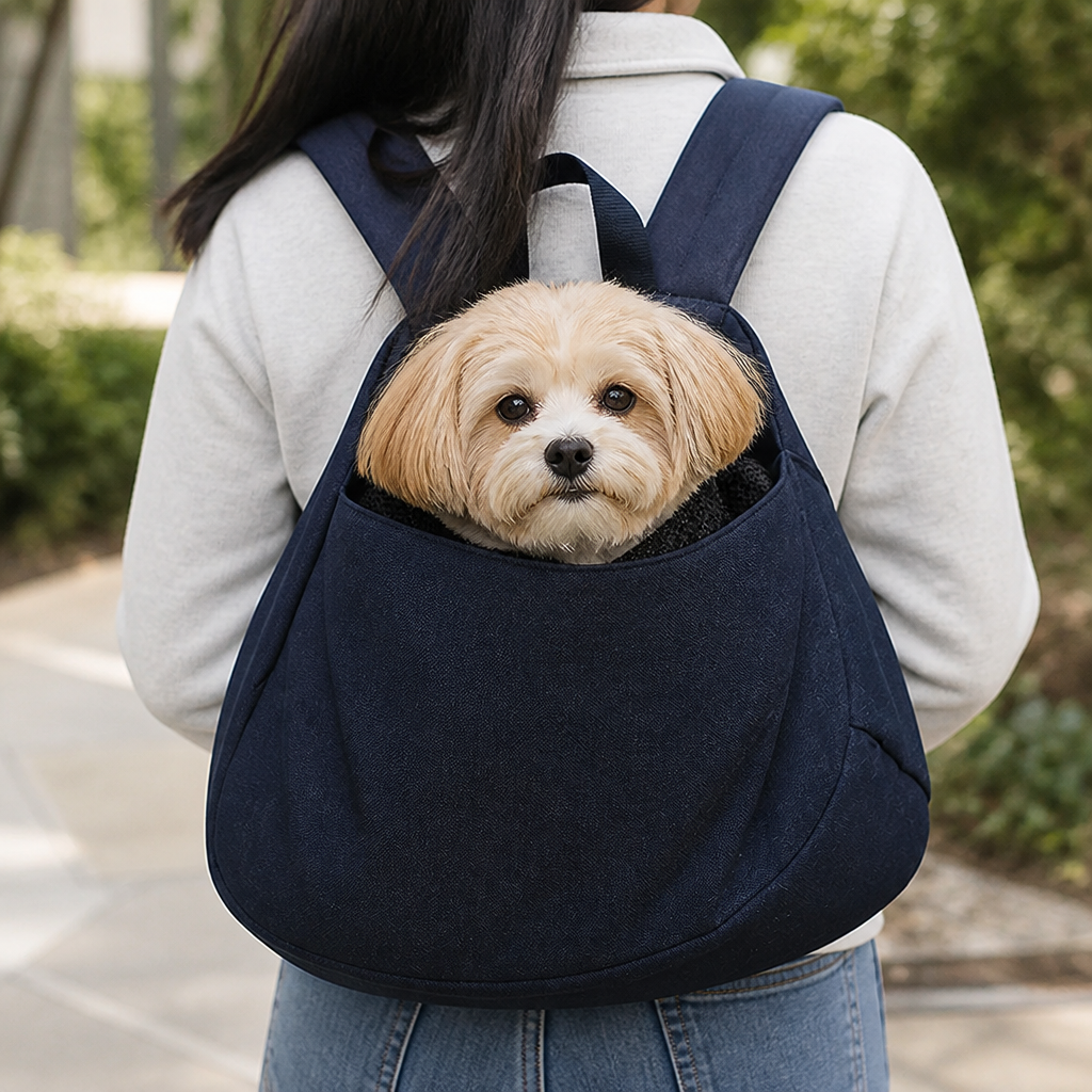 Ortekor Foldable Breathable & Padded Pet Carrier Backpack