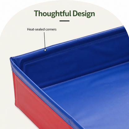 Ortekor Foldable Pet Paddling Pool (Anti-Slip PVC Base)