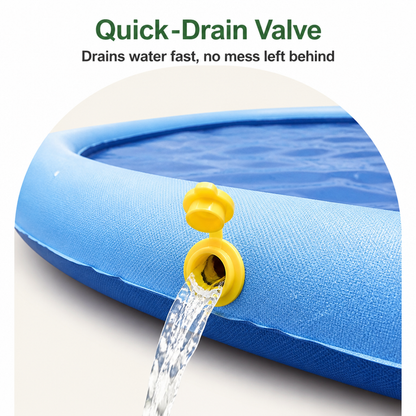Ortekor Foldable & Quick-Drain Splash Pad