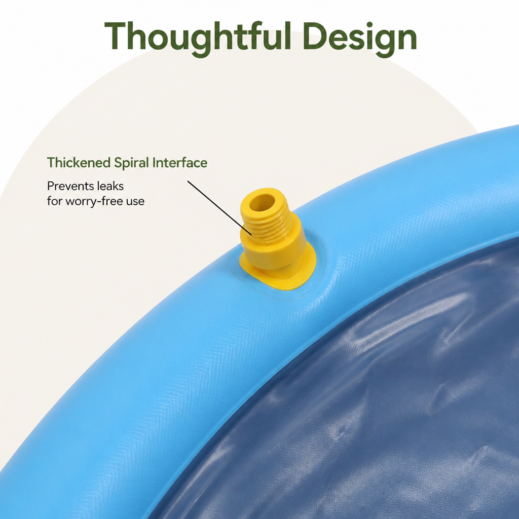 Ortekor Foldable & Quick-Drain Splash Pad