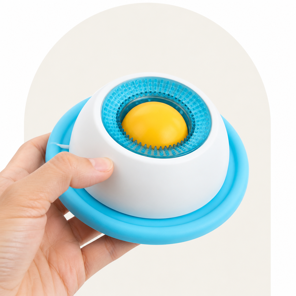 Ortekor Food-Grade Silicone & Non-Slip Lick Mat (Slow Feeder)