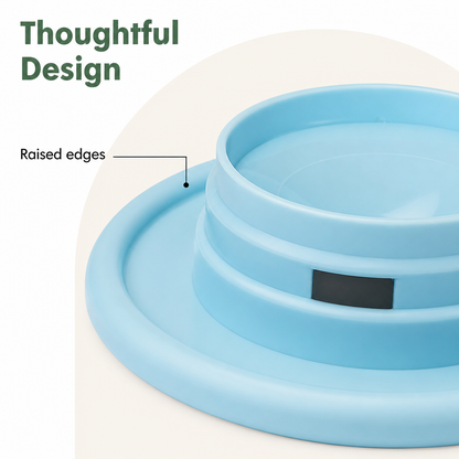 Ortekor Food-Grade Silicone Slow-Feed Lick Mat (Non-Slip Base)