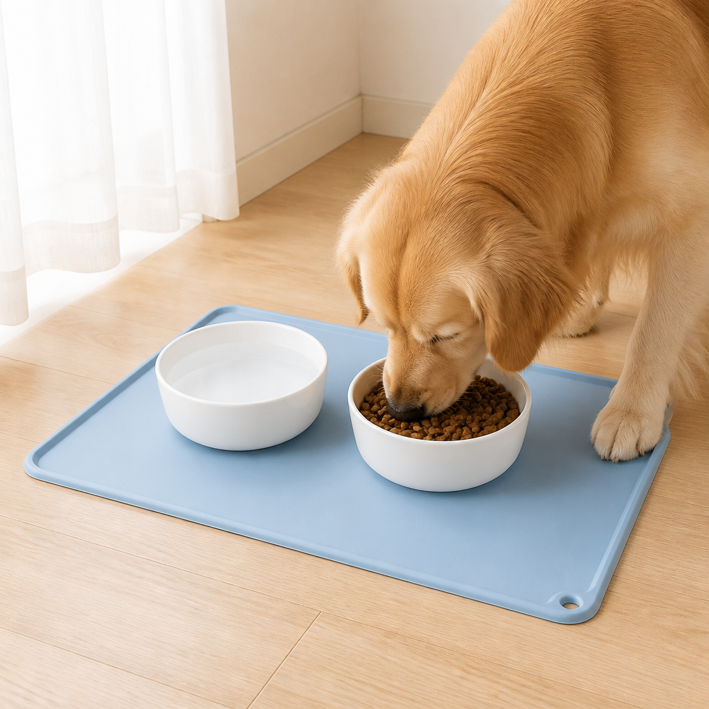 Ortekor Food-Grade Silicone Waterproof & Non-Slip Feeding Mat