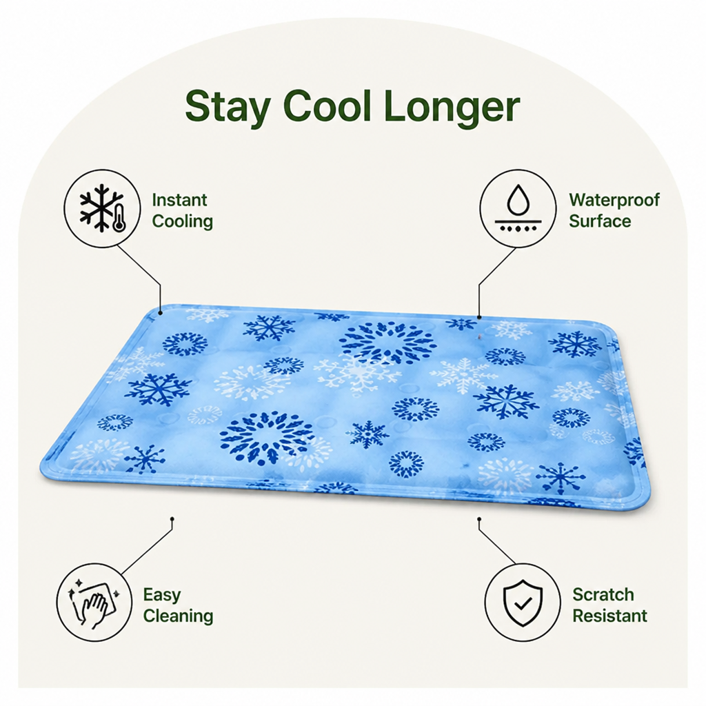 Ortekor Gel Self-Cooling & Waterproof Pet Mat
