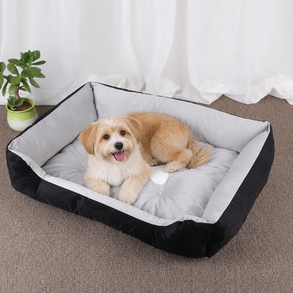 Ortekor Handmade Donut Plush Bolster Bed (Multiple Sizes)