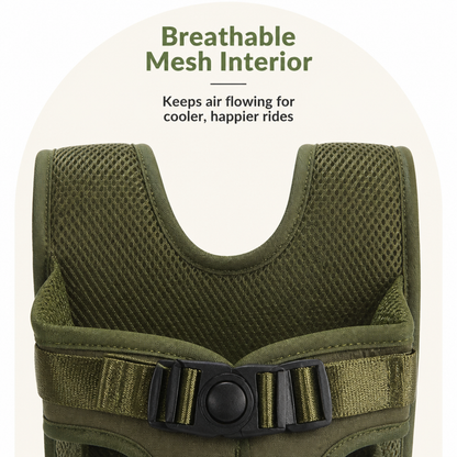 Ortekor Hands-Free Adjustable & Breathable Front Carrier Backpack