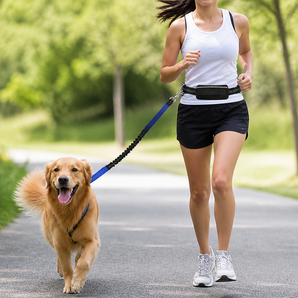 Ortekor Hands-Free Adjustable Waist & Chest Dog Leash