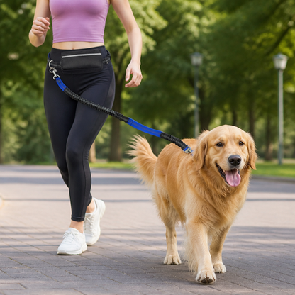 Ortekor Hands-Free Adjustable Waist & Chest Dog Leash