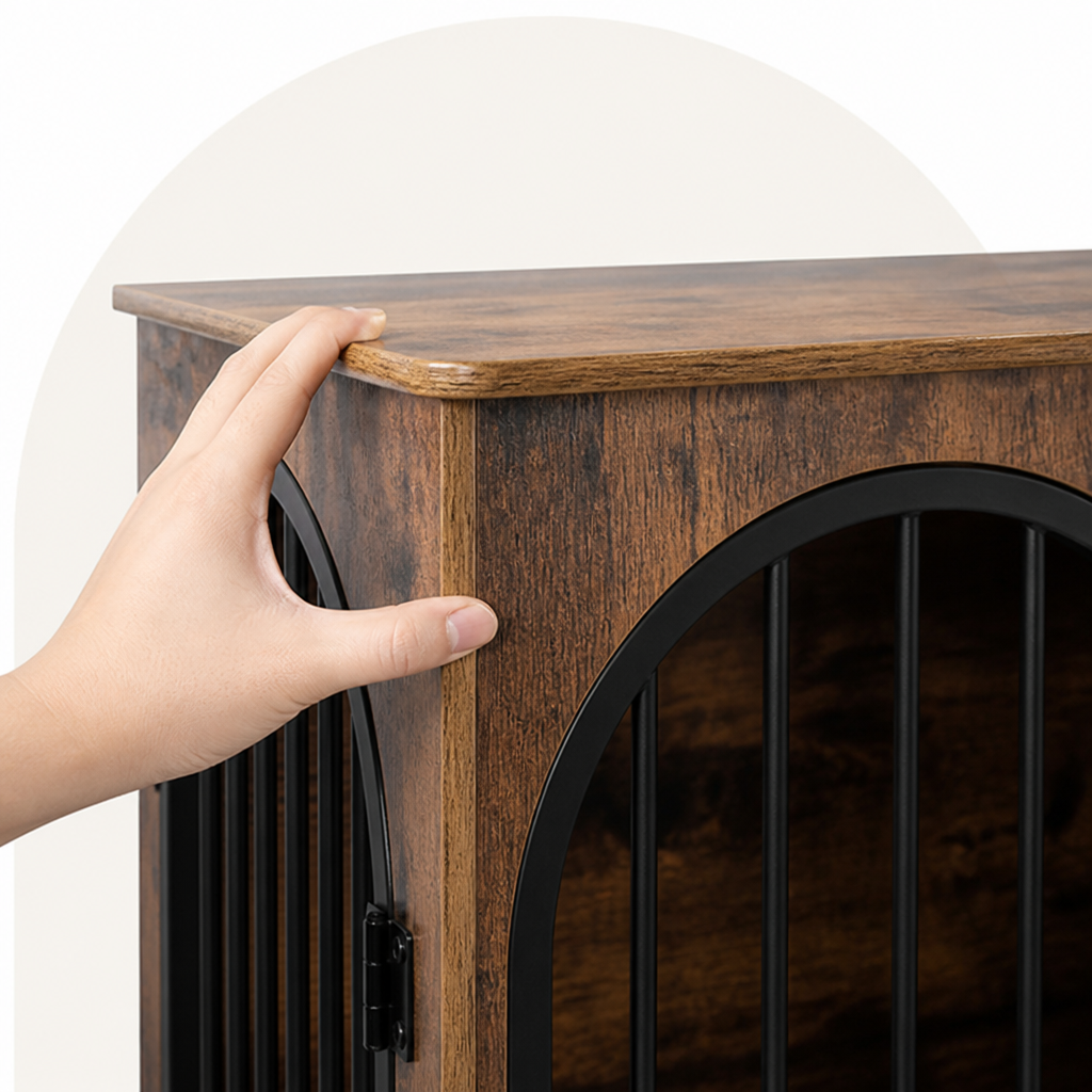 Ortekor Heavy-Duty Anti-Escape Dog Crate