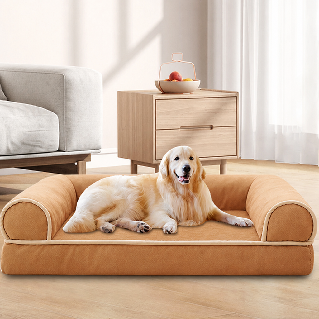 Ortekor High-Density Egg Tray & Non-Slip Dog Bed (Removable Cover)