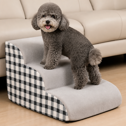 Ortekor High-Density Foam & Non-Slip Dog Stairs (2–4 Steps)