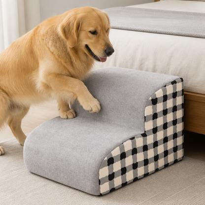 Ortekor High-Density Foam & Non-Slip Dog Stairs (2–4 Steps)