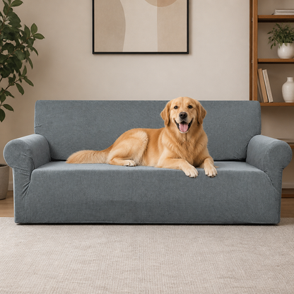 Ortekor High-Stretch Jacquard & Machine Washable Sofa Slipcover (Universal Fit)
