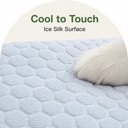 Ortekor Ice Silk Cooling & Non-Slip Pet Mat