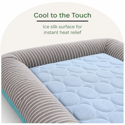 Ortekor Ice Silk Cooling & Quick-Dry Dog Bed