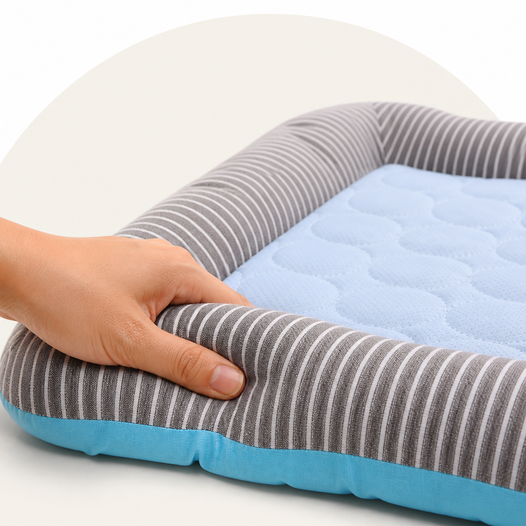 Ortekor Ice Silk Cooling & Quick-Dry Dog Bed