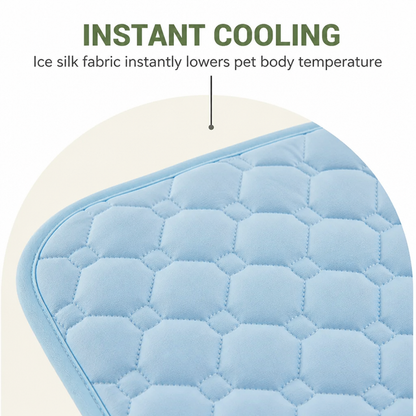 Ortekor Ice Silk & Non-Slip Pet Mat (Machine Washable)