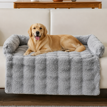 Ortekor Imitation Rabbit Fur & Anti-Slip Dog Bed