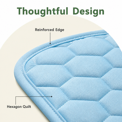 Ortekor Instant Cooling Ice Silk Quilted Pet Mat