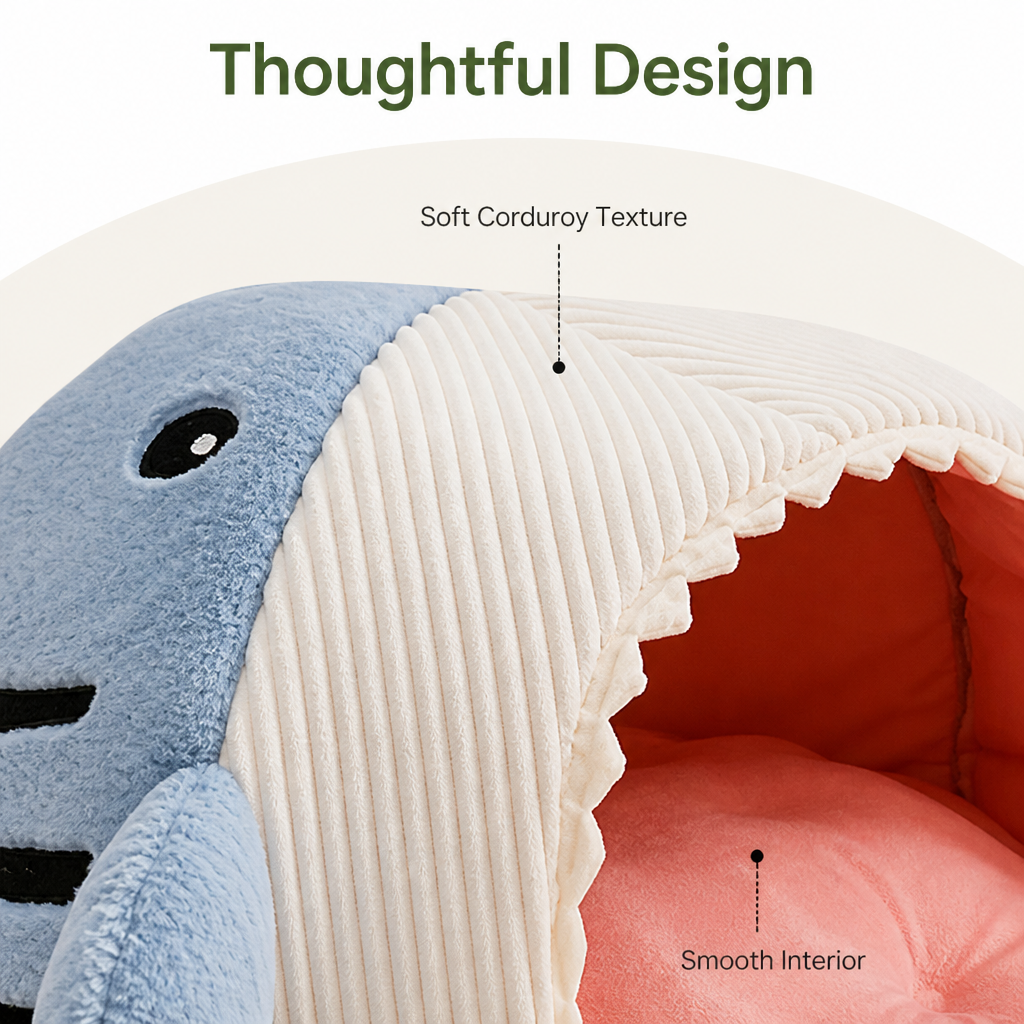 Ortekor Insulated Enclosed Plush Cat Bed
