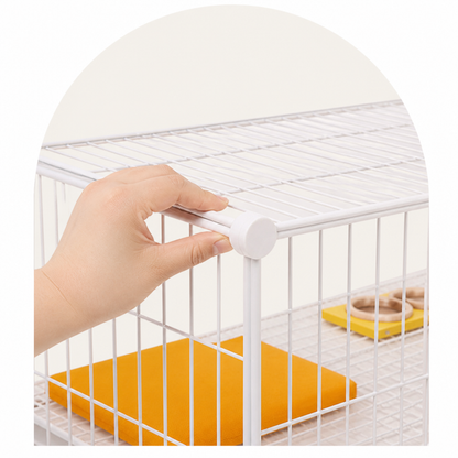 Ortekor Insulated & Separate Toilet Small Dog Kennel