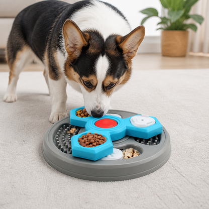 Ortekor Interactive Multi-Layer & Non-Slip Slow Feeder Bowl