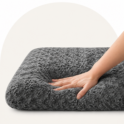 Ortekor Joint Support Plush Rose & Non-Slip Dog Bed (Washable)