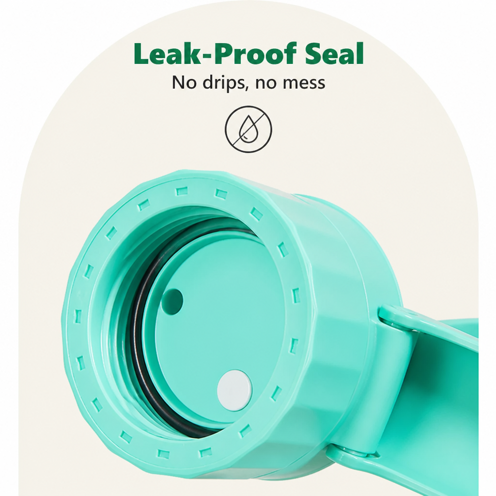Ortekor Leak-Proof Foldable Pet Water Bottle