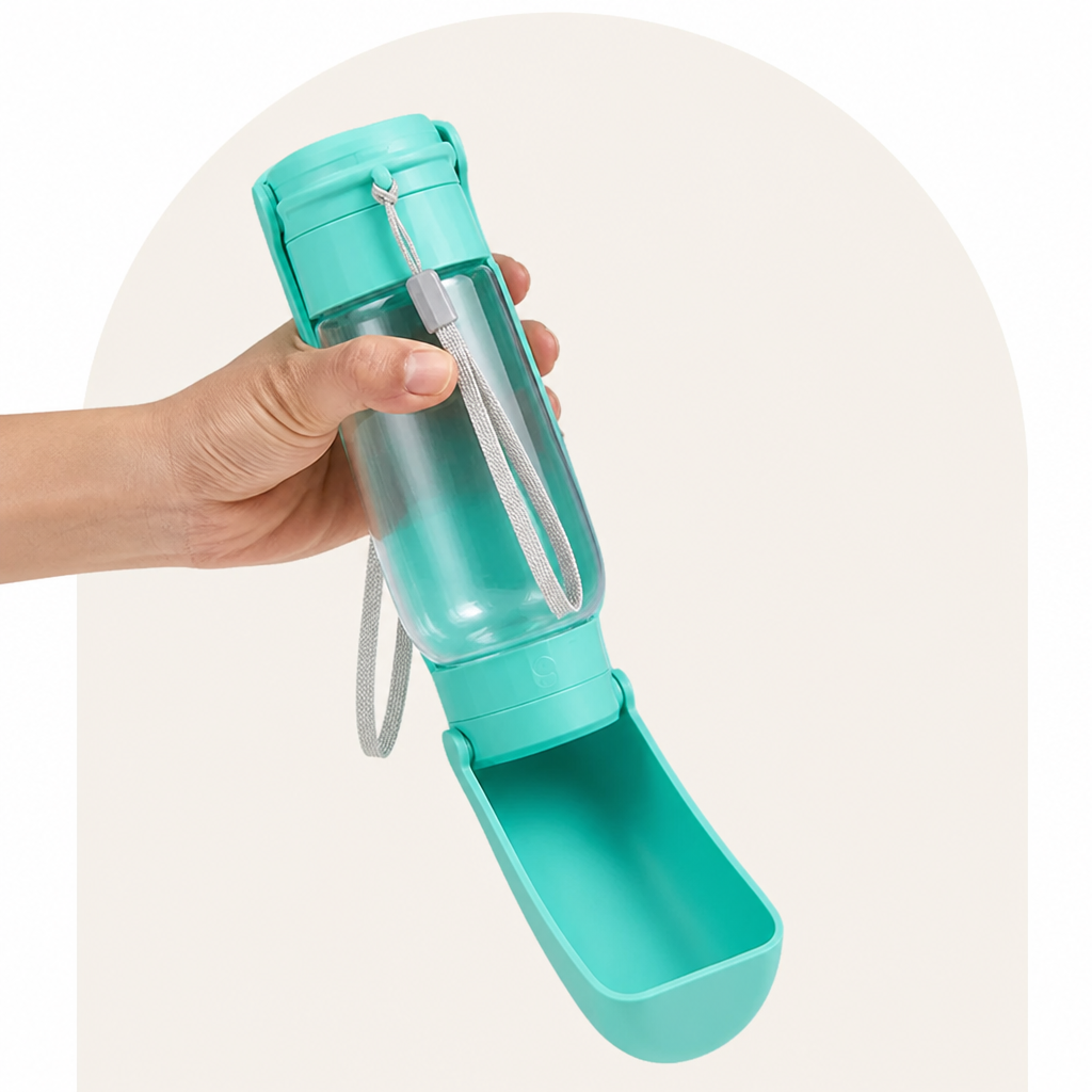 Ortekor Leak-Proof Foldable Pet Water Bottle