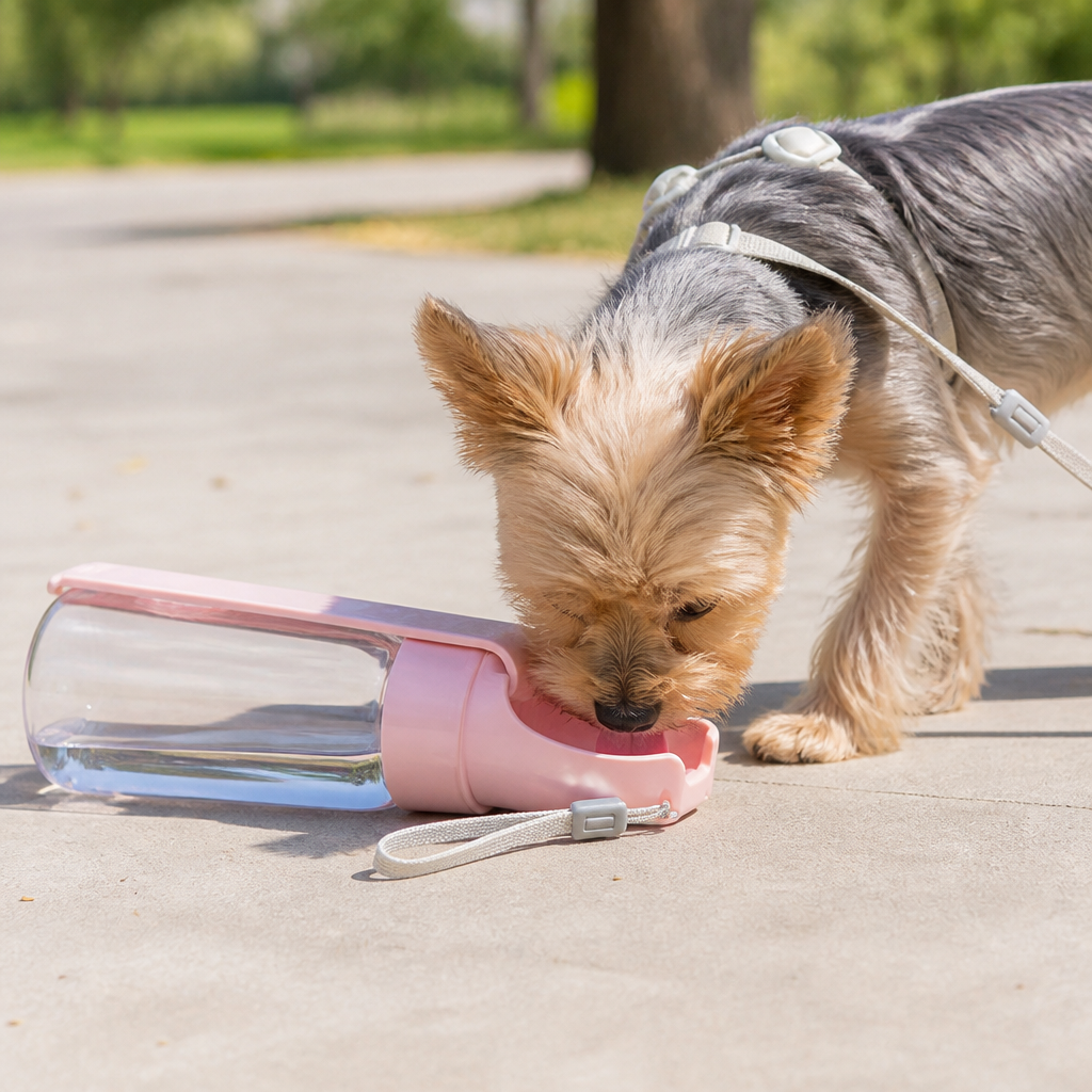 Ortekor Leak-Proof Foldable Pet Water Bottle