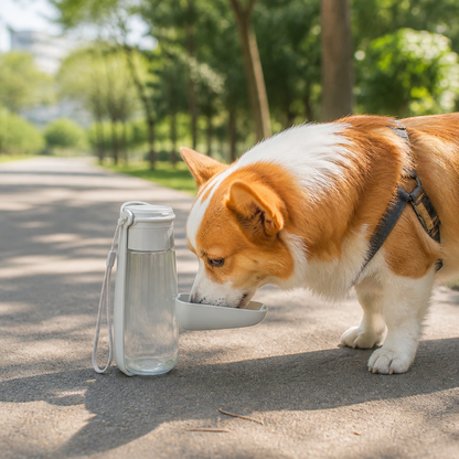 Ortekor Leak-Proof Foldable Pet Water Bottle