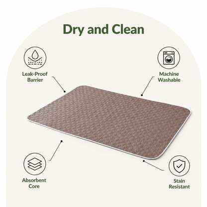 Ortekor Leak-Proof Washable Incontinence Pad