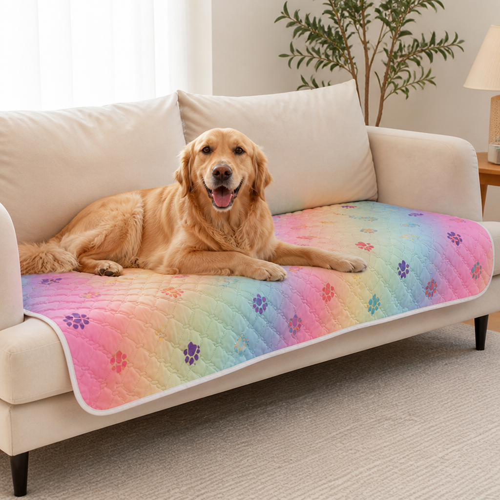 Ortekor Leakproof Reversible Washable Dog Bed Cover