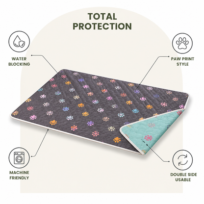 Ortekor Leakproof Reversible Washable Dog Bed Cover