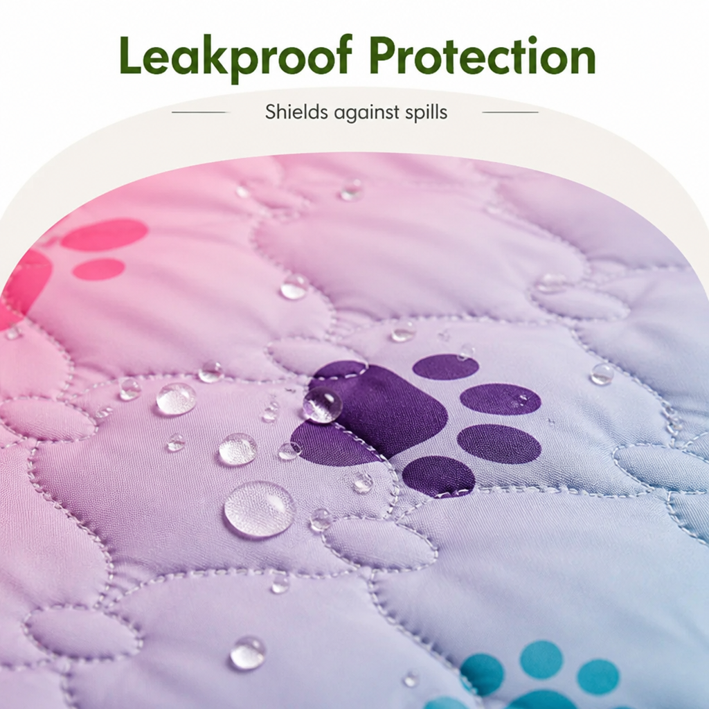 Ortekor Leakproof Reversible Washable Dog Bed Cover