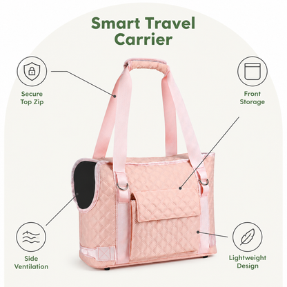 Ortekor Lightweight & Airline-Approved Dog Carrier