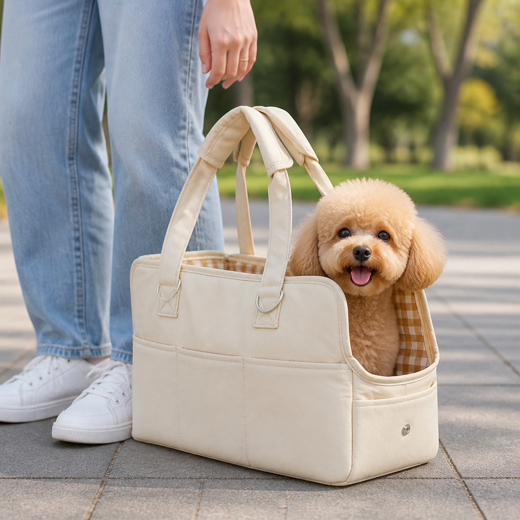Ortekor Lightweight Cotton & Breathable Mesh Pet Carrier