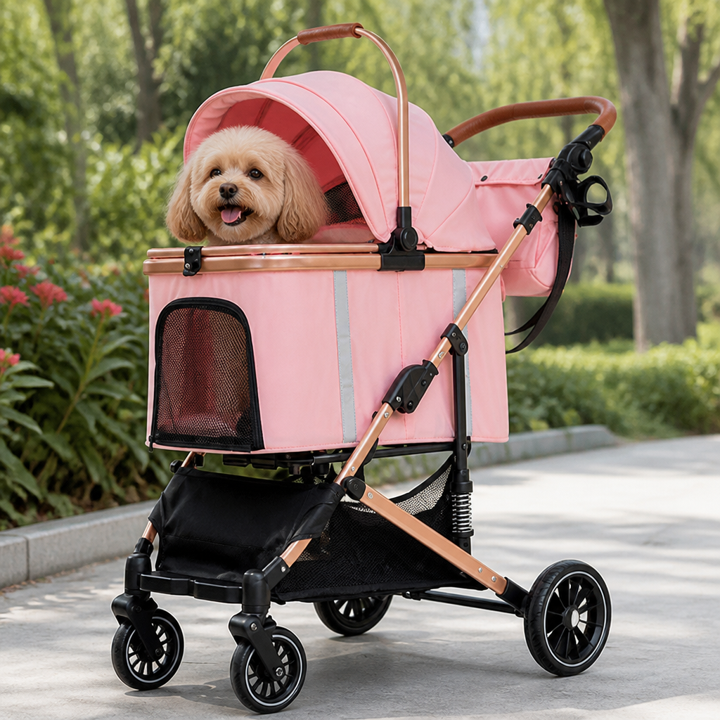 Ortekor Lightweight Foldable Pet Stroller