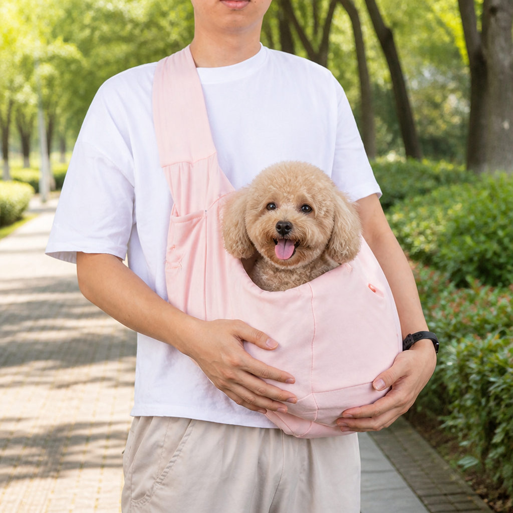 Ortekor Lightweight Polyester Single-Shoulder Sling Carrier (Phone Pocket)