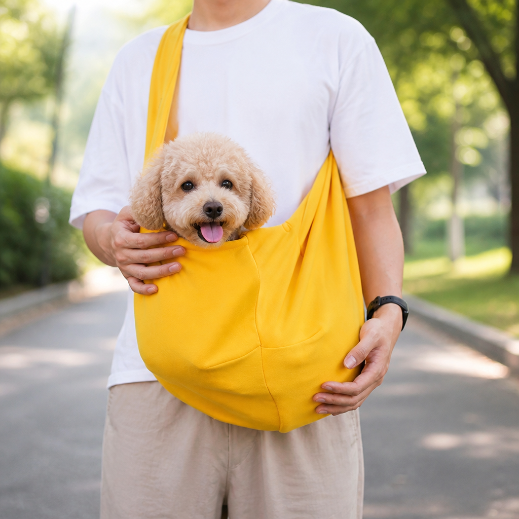 Ortekor Lightweight Polyester Single-Shoulder Sling Carrier (Phone Pocket)