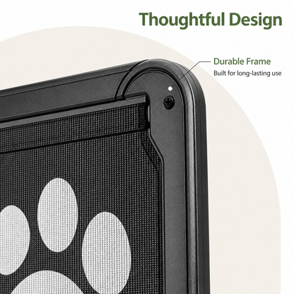 Ortekor Lockable Magnetic & Easy Install Pet Door (Windows & Gates)
