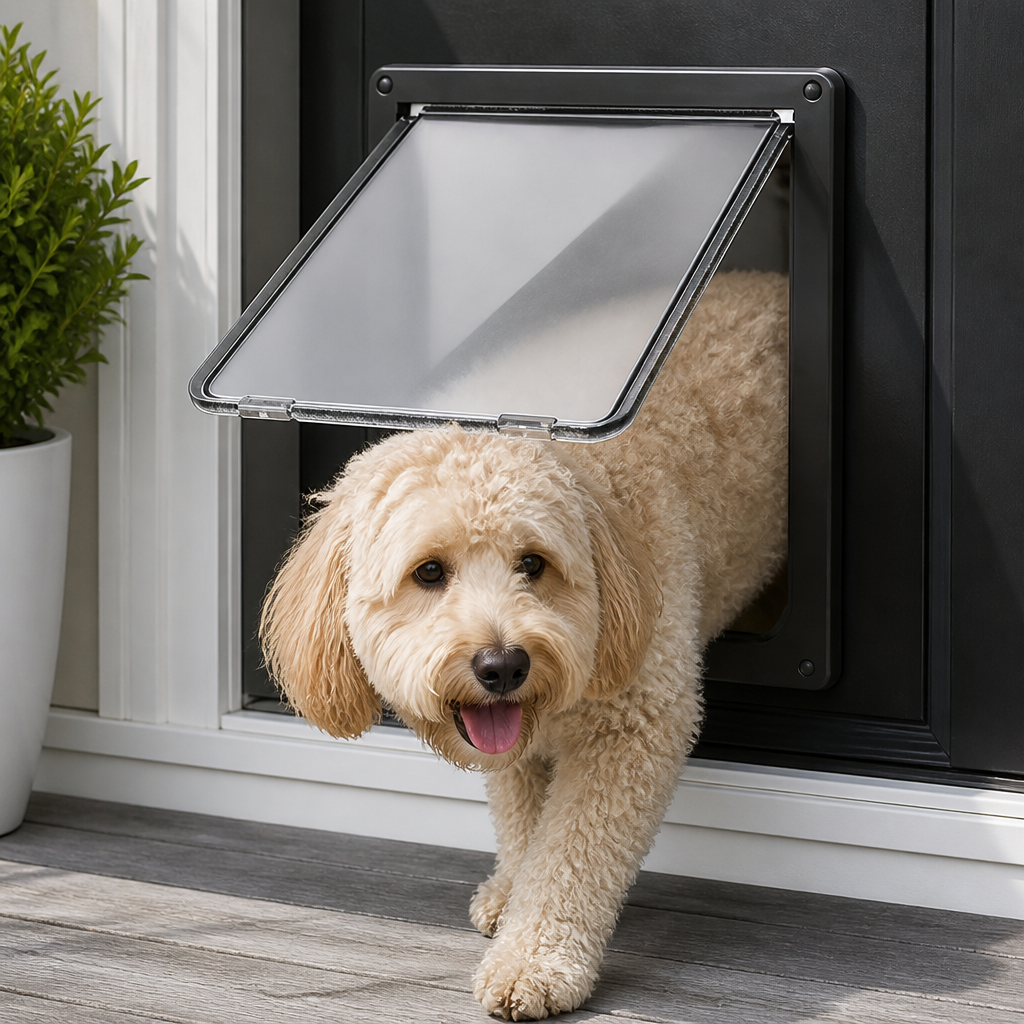 Ortekor Lockable Privacy Flap & Insulated Dog Door