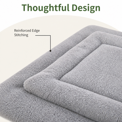 Ortekor Machine Washable Fleece Cotton Pet Mat