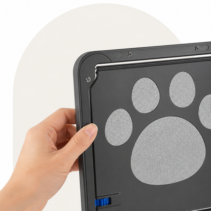 Ortekor Magnetic Self-Closing & Lockable Pet Screen Door